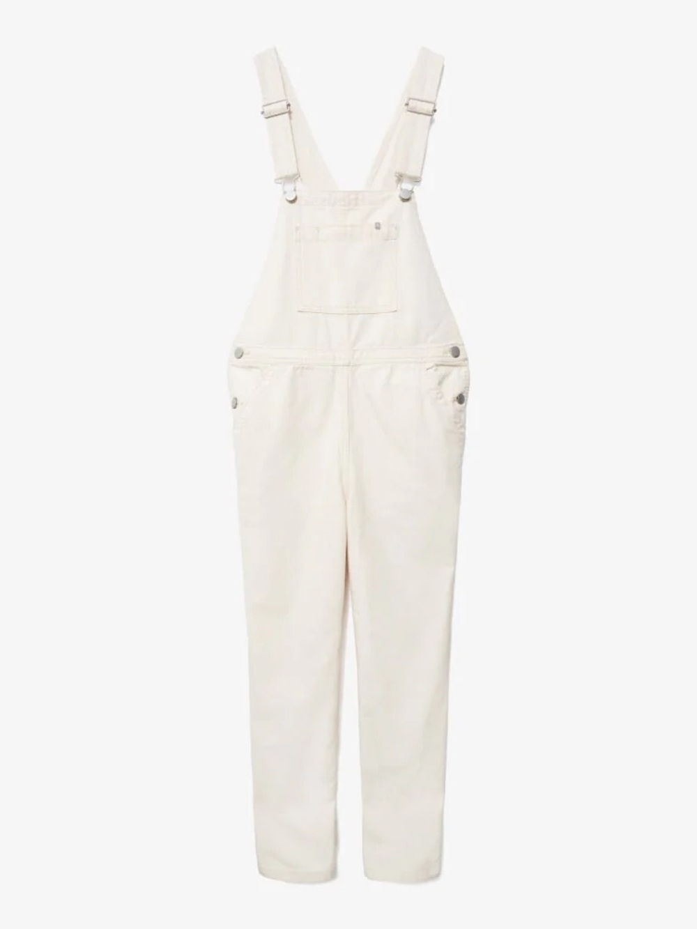 Everlane Cream Women’s Denim Overalls